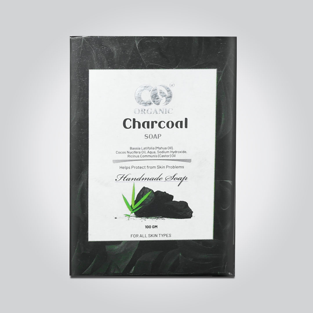 Organic Charcoal Handmade Soap  (100 g)