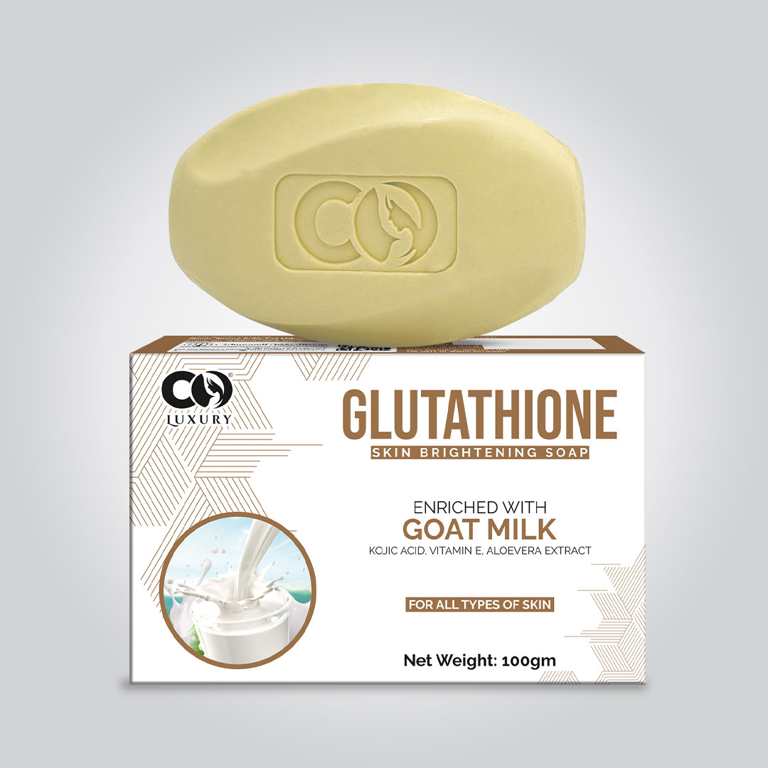 Luxury Glutathione Goat Milk Skin Brightening Soap